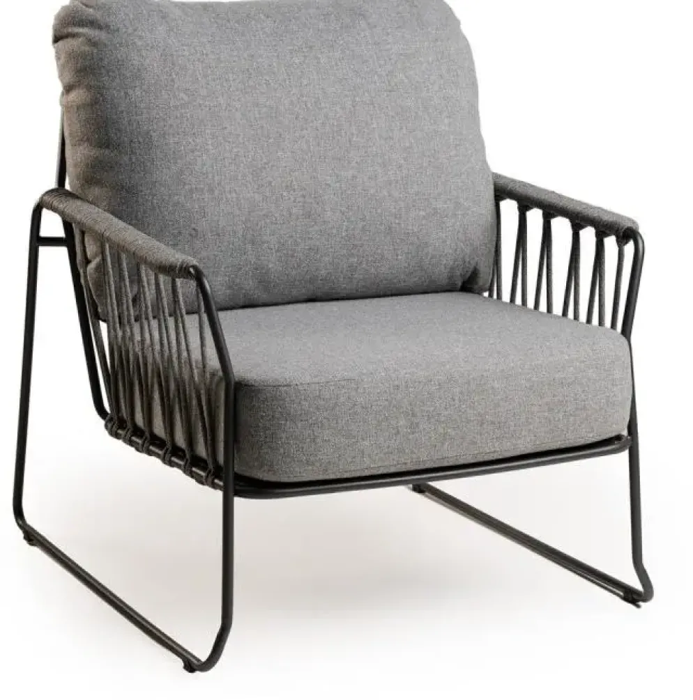 Tierra Outdoor lounge tuinstoel rivera mountain grey