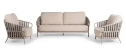 Tierra Outdoor stoel-bank loungeset nuri champagne