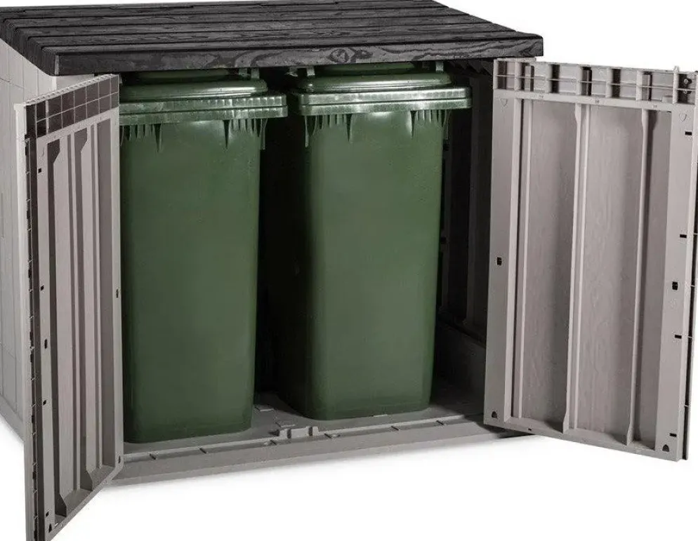Toomax containerkast stora way 130x74x109cm warm grijs