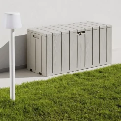 Toomax kussenbox bravo 117x45x53cm warm grijs
