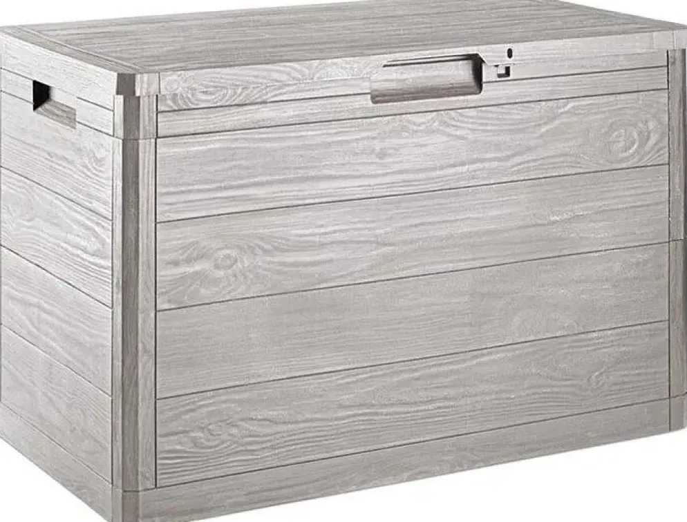 Toomax kussenbox woody's 77x44x53cm warm grijs
