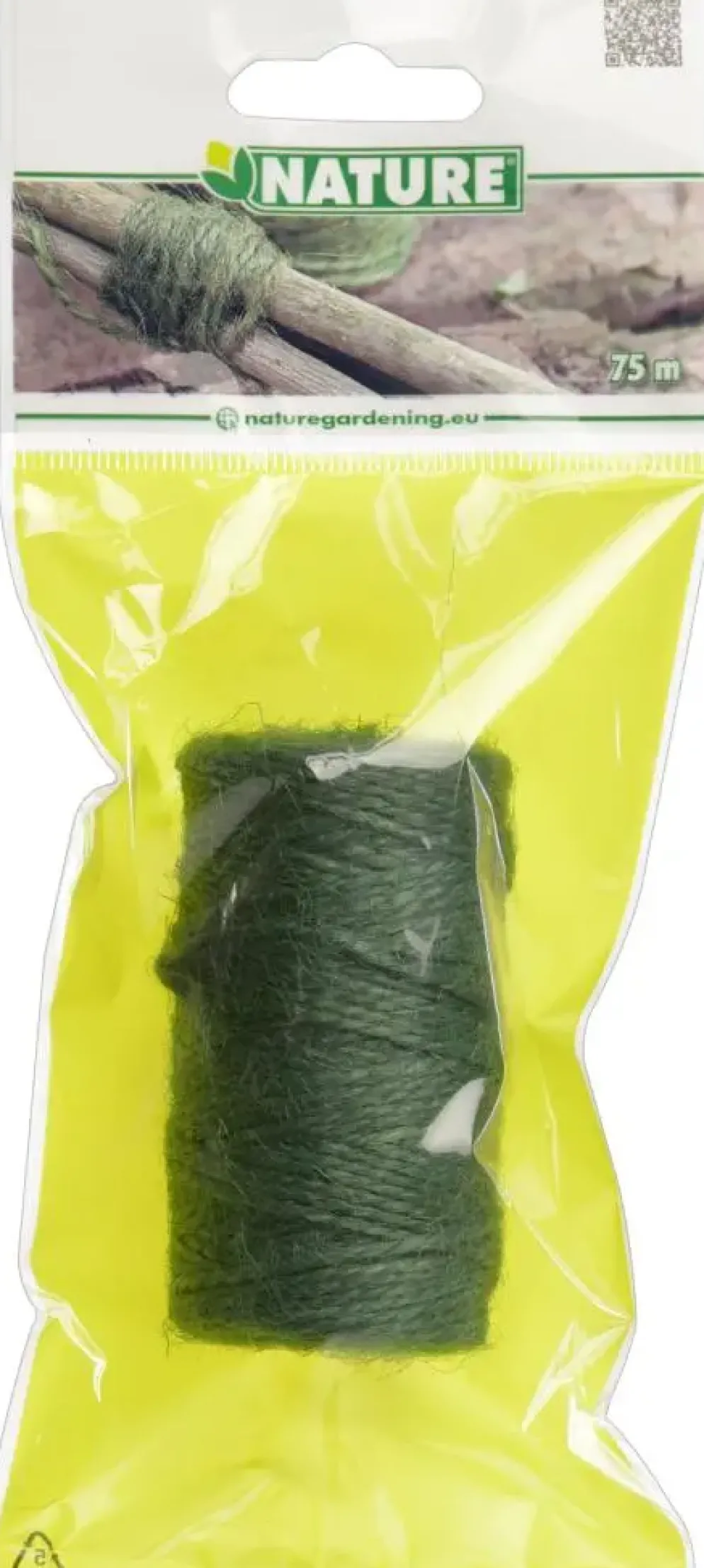 Touw jute l75m groen