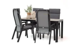 Trestino diningset gironde 161 frazer antraciet