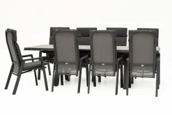 Trestino diningset vesoul frazer antraciet