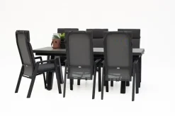 Trestino diningset vesoul frazer antraciet