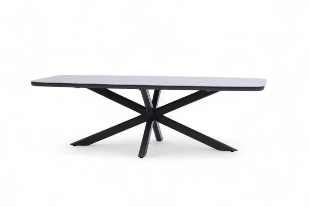 Trestino dining tuintafel valence 240x110x74cm antraciet