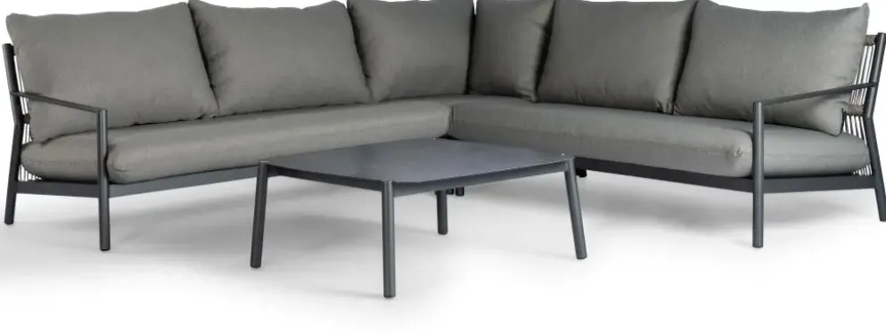 Trestino hoekset masiera charcoal