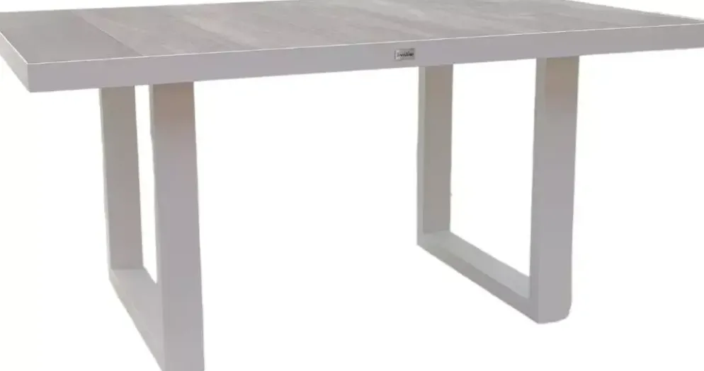 Trestino hoge lounge tuintafel barree 140x85x65cm wit