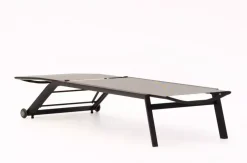 Trestino ligbed sunlounger zwart