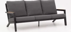 Trestino loungebank lausanne 3-zits antraciet