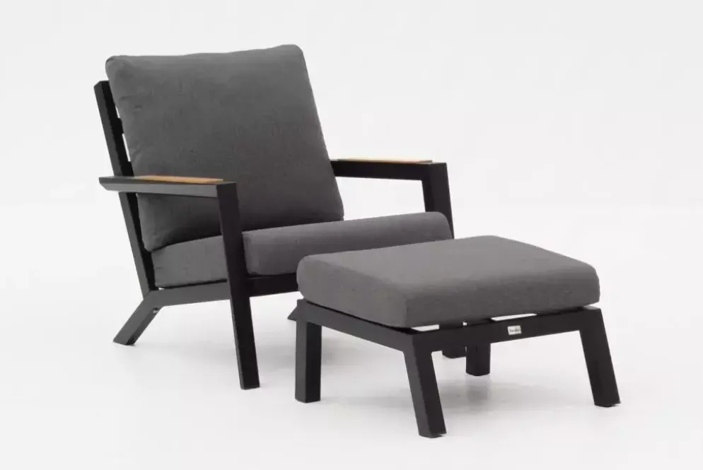 Trestino relax set lausanne antraciet
