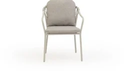 Trestino stapelbare dining tuinstoel royan latte
