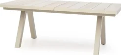 Trestino uitschuifbare dining tuintafel vesoul extension 265/205 x 103x76cm latte