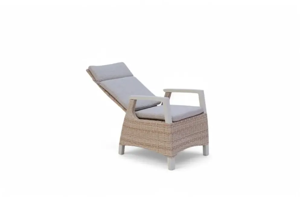 Trestino verstelbare dining tuinstoel barree latte