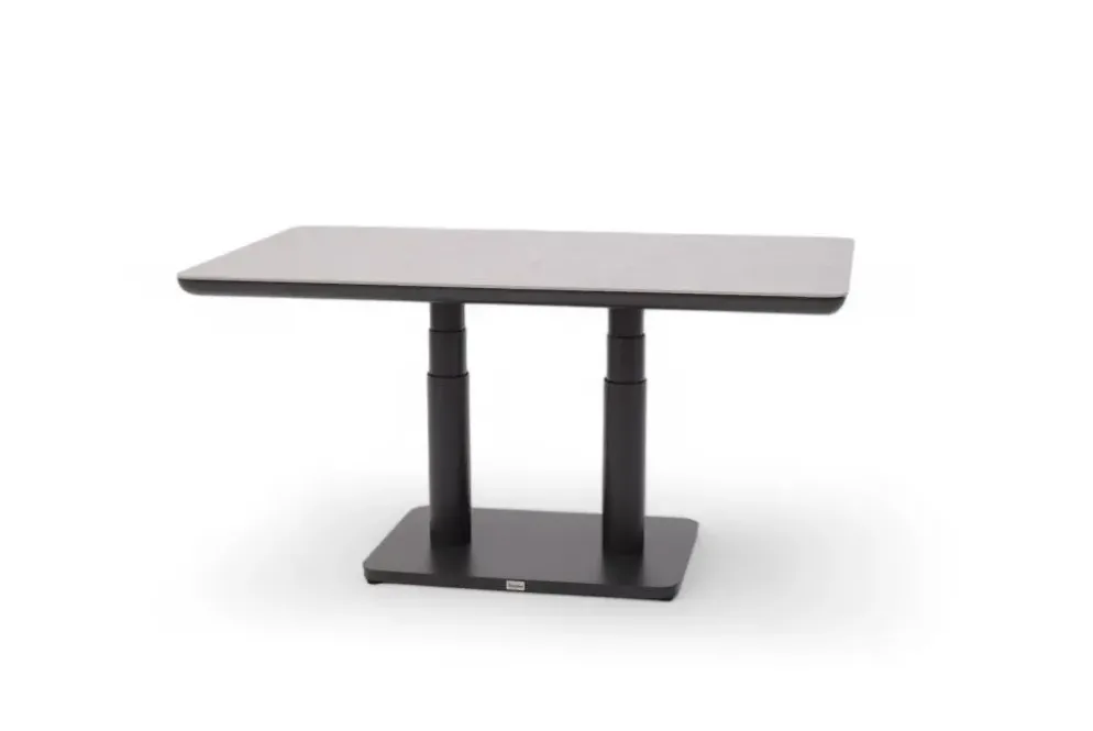 Trestino verstelbare lounge tuintafel toulon 140x80x72cm antraciet