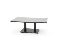 Trestino verstelbare lounge tuintafel toulon 140x80x72cm antraciet