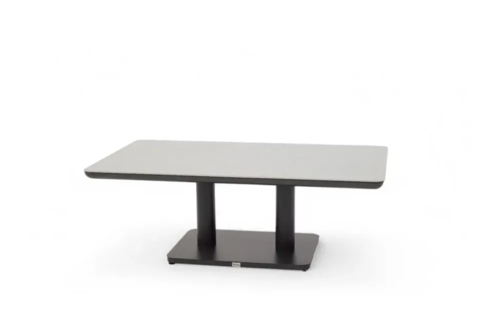 Trestino verstelbare lounge tuintafel toulon 140x80x72cm antraciet