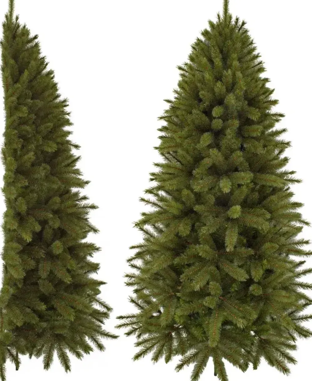 Triumph Tree Forest frosted halve kunstkerstboom groen 185cm