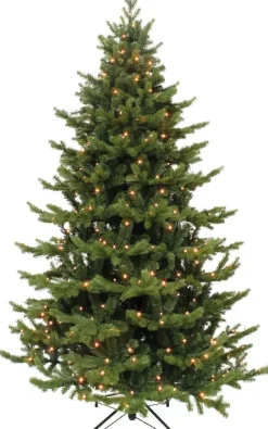 Triumph Tree Sherwood verlichte kunstkerstboom groen 185cm - 200 lampjes