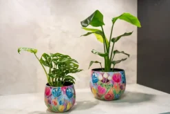 TS Collection bloempot dutch beauty metaal 7x6cm spring
