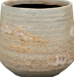 TS Collection bloempot keramiek 9x8cm mint