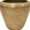 TS Collection bloempot naya metaal 54x50cm gold