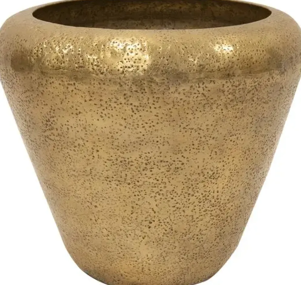 TS Collection bloempot naya metaal 45x40cm gold