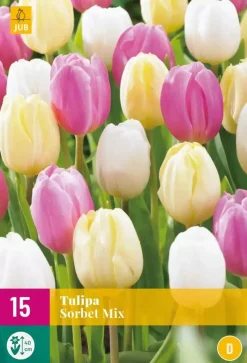 Tulipa Sorbet Mix 15 tulpenbollen