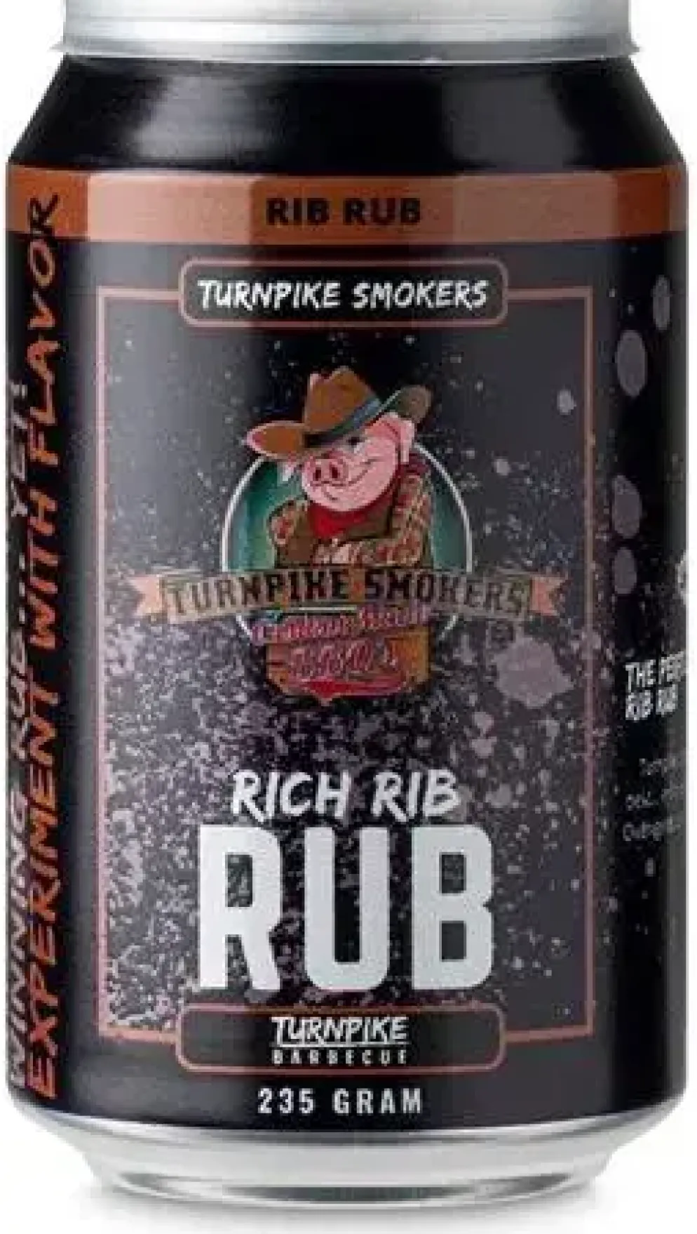 Turnpike smokers rich rib rub 235 gr