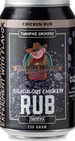 Turnpike smokers ridiculous chicken rub 235 gr
