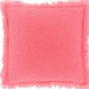 Unique Living kussen lauren 45x45cm flamingo pink