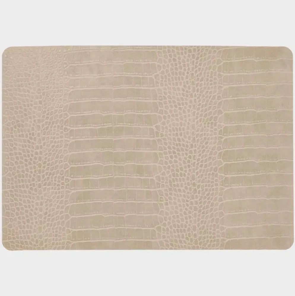 Unique Living placemat bodil 30x43cm chateau grey