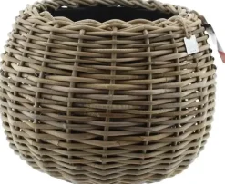 Van der Leeden Drypot Tina Rotan 45x34 Grijs
