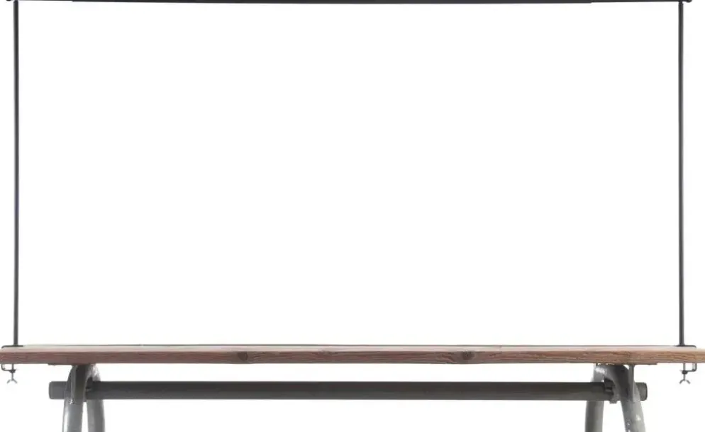 van der Leeden tafelklem 115-212cm zwart