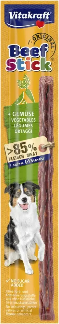 Vitakraft Beef Stick Original groente 12g