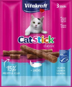 Vitakraft Cat-Stick Mini Zalm 18 g