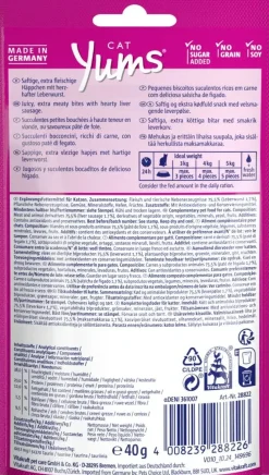 Vitakraft Cat Yums leverworst 40g