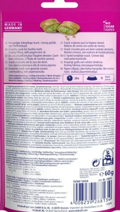 Vitakraft Crispy Crunch Dental pepermuntolie 60g