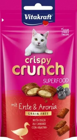 Vitakraft Crispy Crunch eend & aroniabessen 60g