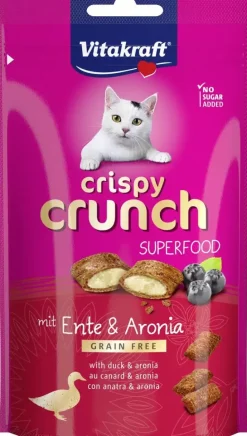 Vitakraft Crispy Crunch eend & aroniabessen 60g