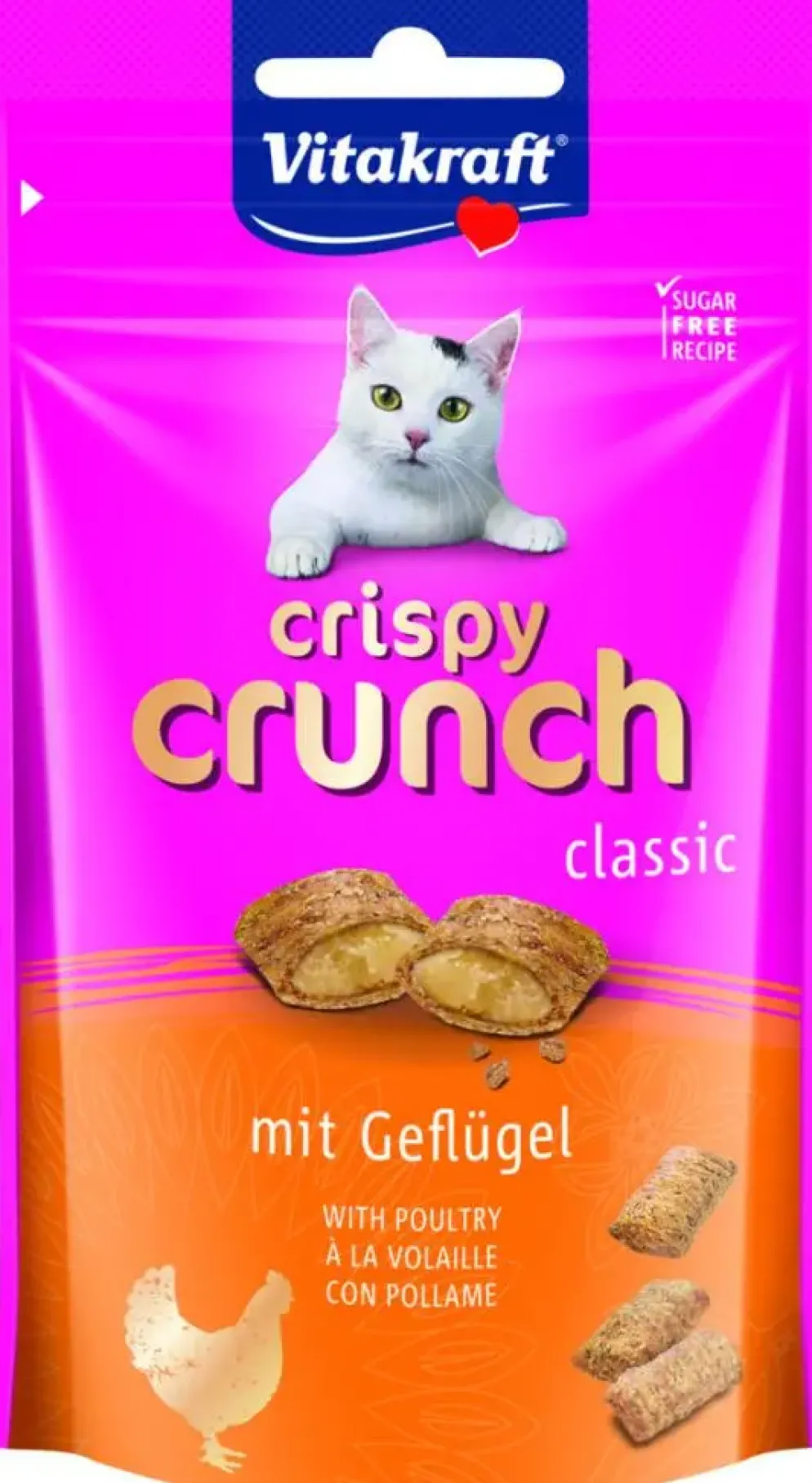 Vitakraft Crispy Crunch gevogelte 60g
