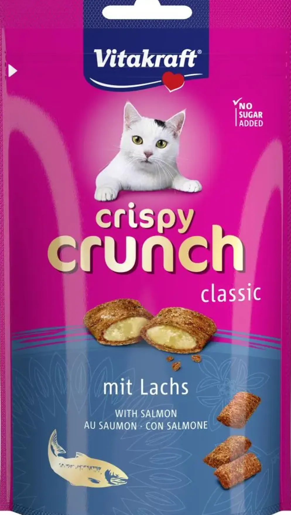 Vitakraft Crispy Crunch zalm 60g