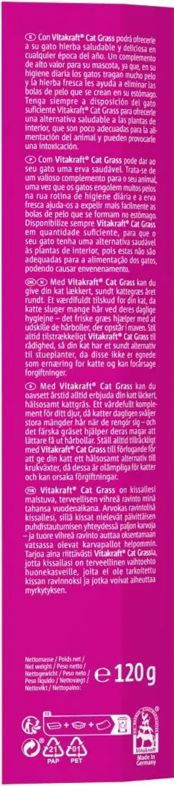 Vitakraft Kattengras 120g
