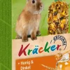 Vitakraft Kräcker dwergkonijn honing & spelt 2-in-1