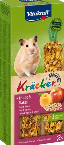 Vitakraft Kräcker hamster fruit & flakes 2-in-1
