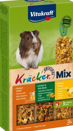 Vitakraft Kräcker Mix caviasnack 3-in-1
