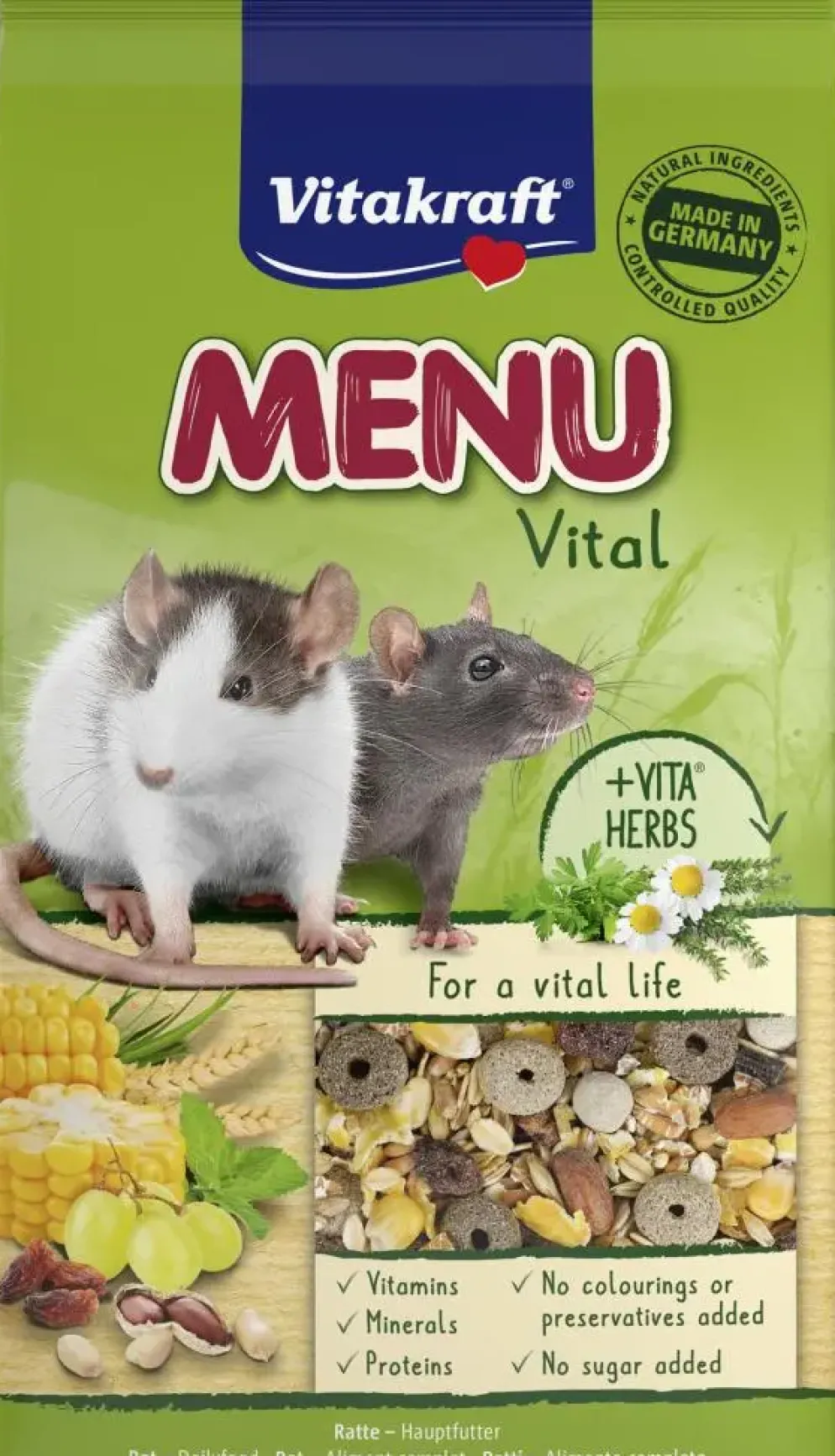 Vitakraft Menu Vital rattenvoer 1kg