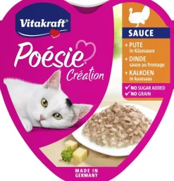 Vitakraft Poésie Création kalkoen & kaassaus 85g