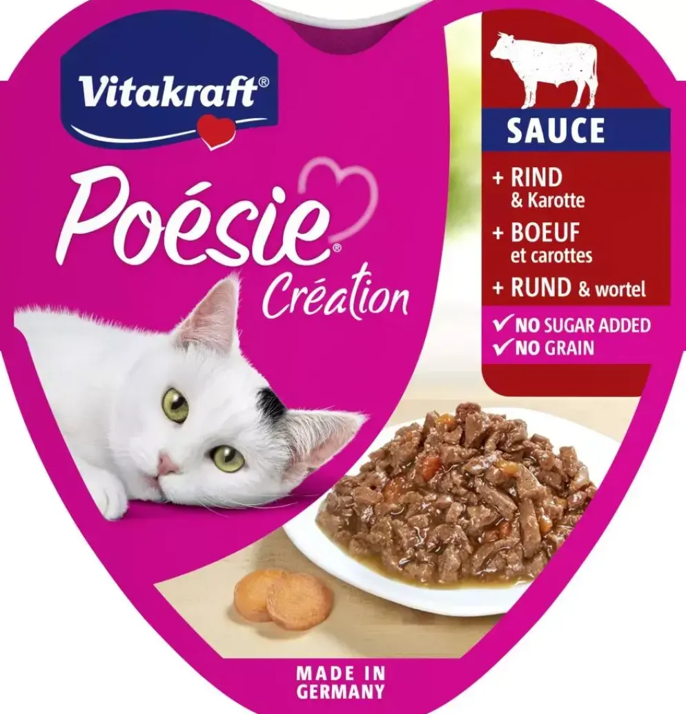 Vitakraft Poésie Création rund & wortelsaus 85g