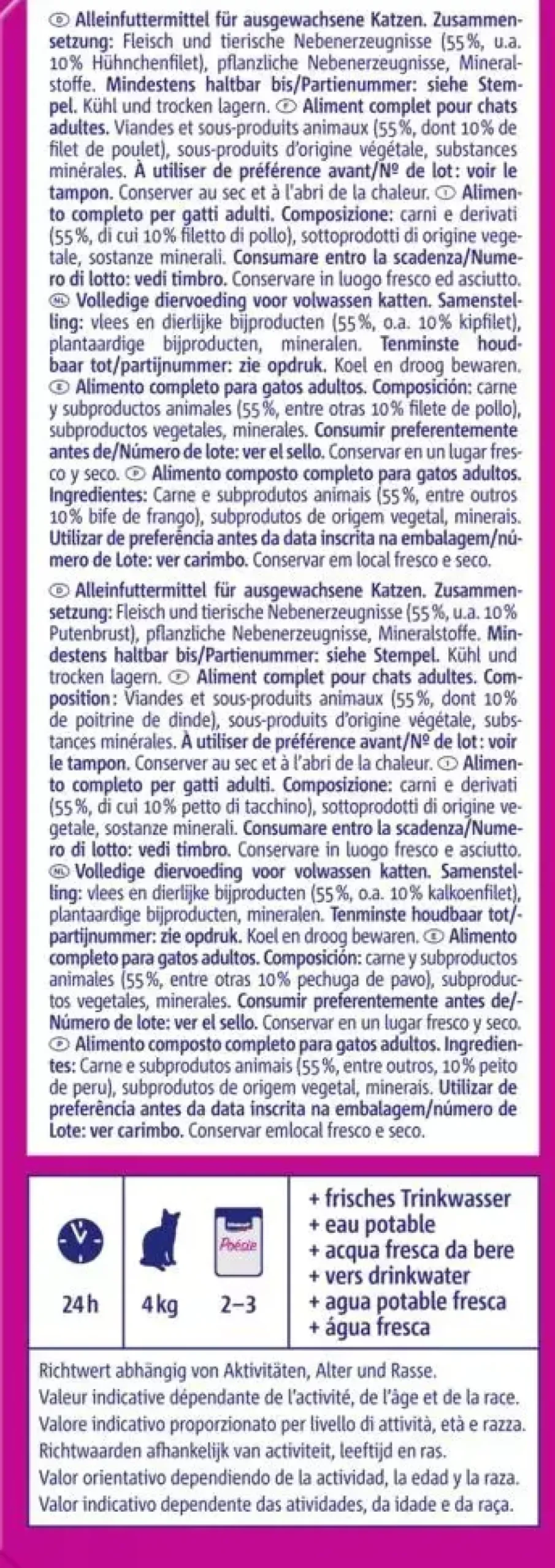 Vitakraft Poésie Délice multipack vlees in saus 6 x 85g